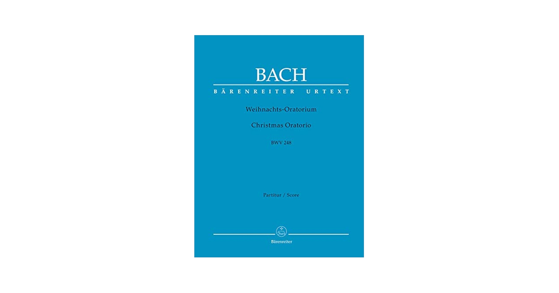 Bach: Christmas Oratorio, BWV 248 (Full Score – Paperback